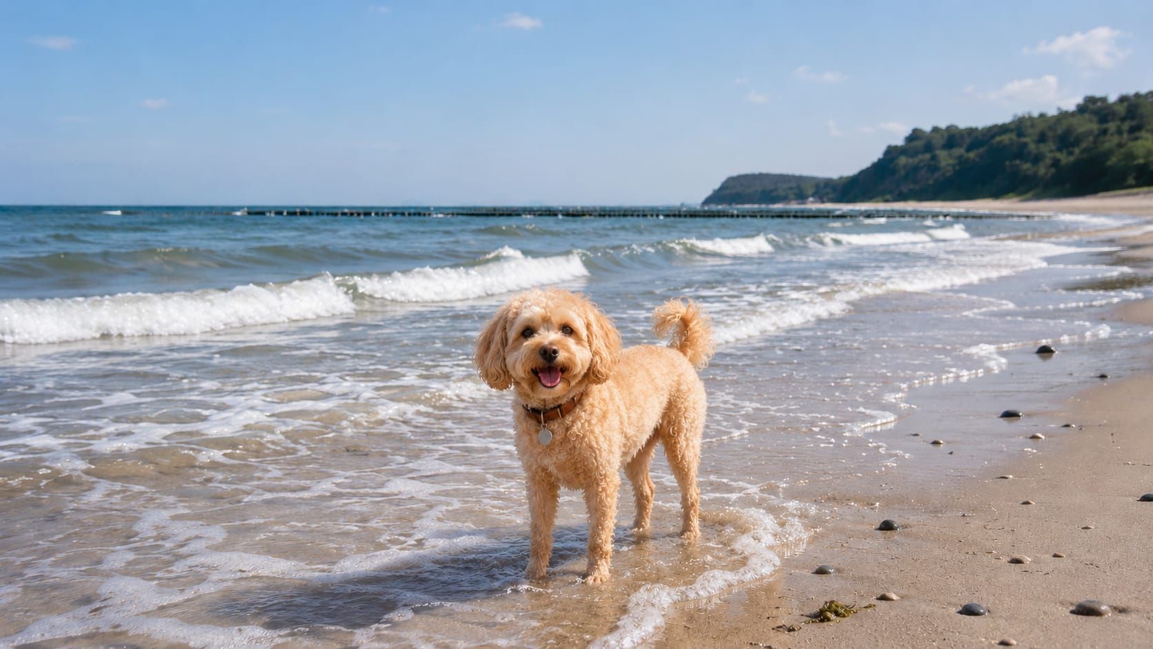 Urlaub mit Hund am Strand auf Usedom