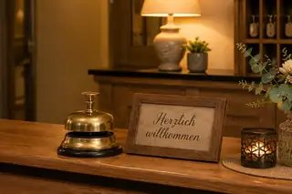 Rezeption des Hotels