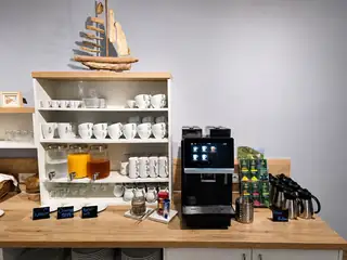 Frühstück im Eiscafé – Getränke