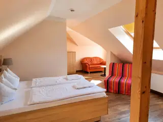 Doppelzimmer I – Schlafbereich