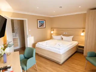 Doppelzimmer II – Schlafbereich