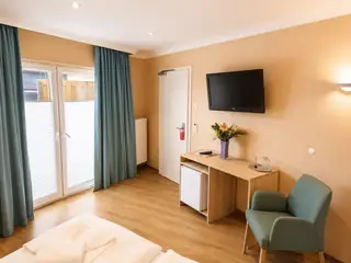 Doppelzimmer II – Schlafbereich
