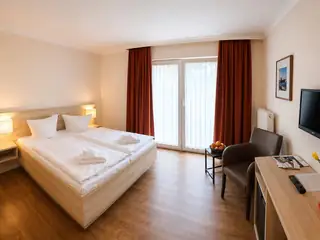 Doppelzimmer II – Schlafbereich